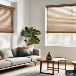 Home 14 AI로 구축한 스마트 홈 시스템 - A modern Spanish living room featuring smart climate control technology: a sleek wall-mounted smart ...